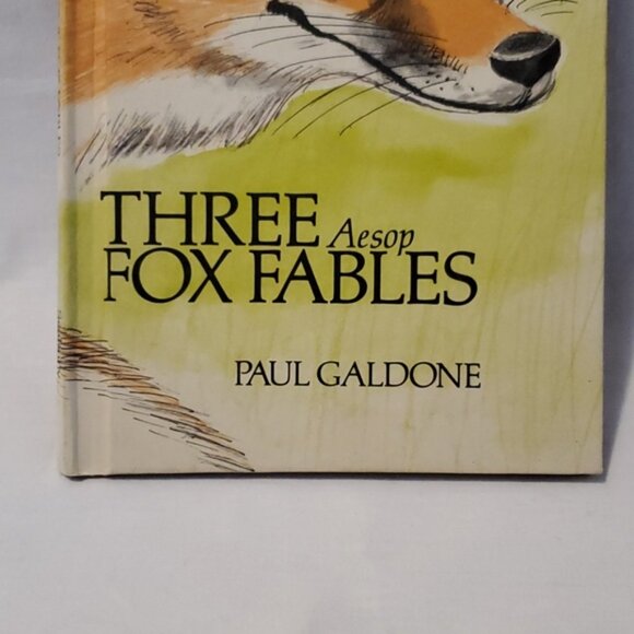 BOOK -- VTG "Three Aesop Fox Fables" Hardback Beautiful - Picture 4 of 16